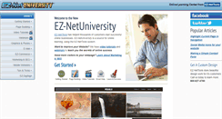 Desktop Screenshot of eznetu.com