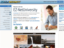 Tablet Screenshot of eznetu.com
